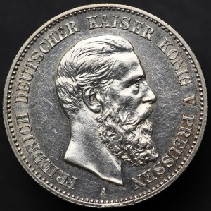 Prussia, Frederick III, 2 marks 1888 A, Berlin
