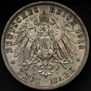 Germany, Prussia, 3 marks 1913 A, Berlin