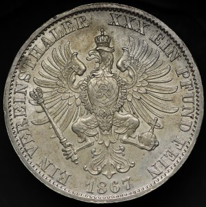 Germany, Prussia, Thaler 1867