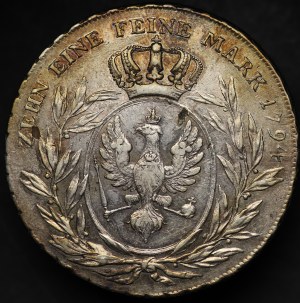 Germany, Prussia, Frederick William II, 1794 A thaler, Berlin