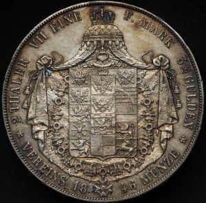 Germany, Prussia, Friedrich Wilhelm IV, two-alarm 1846 A, Berlin