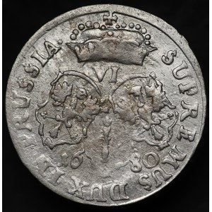 Prusy, Fryderyk Wilhelm, Szóstak 1680, Królewiec