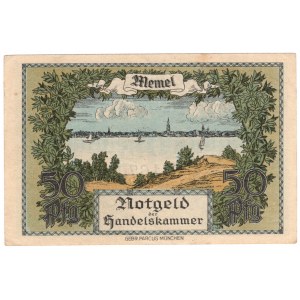Lithuania, Memel (Klaipeda), 1/2 mark 1922