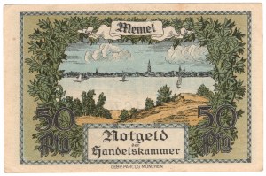 Lithuania, Memel (Klaipeda), 1/2 mark 1922
