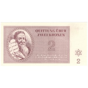 Czechosłowacja, Getto Terezin, 2 Kronen, 1943