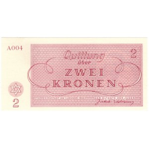 Czechosłowacja, Getto Terezin, 2 Kronen, 1943