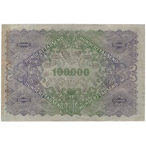 Austria, 100 000 kronen 1922