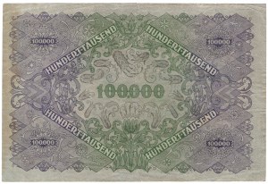 Austria, 100 000 kronen 1922