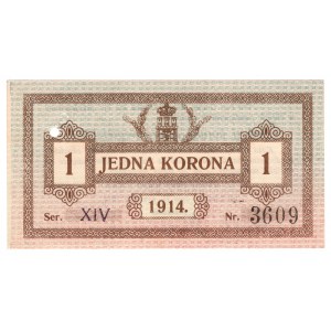 Lwów, 1 korona 1914, seria XIV