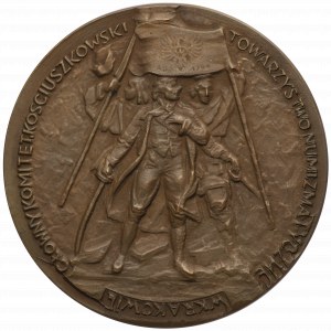 Medal, Tadeusz Kościuszko 1746-1946, autorstwa F. Kalfasa, brąz - rzadkość