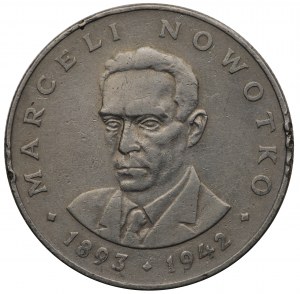 PRL, 20 zl. 1976, Nowotko - vzácná odrůda