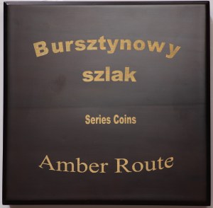 Niue, Elizabeth II, Amber Trail coin collection - set: 8 x $1 2008-2011