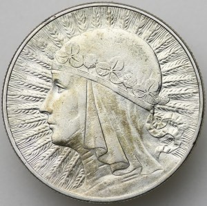 10 zlatých 1933, Hlava ženy