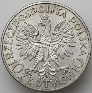 10 zlatých 1932, Hlava ženy BZM