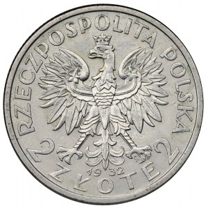 2 złote 1932, Głowa kobiety