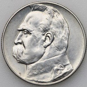 5 zlotých 1938, Piłsudski