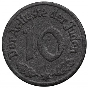 Getto w Łodzi, 10 fenigów 1942 pierwsza emisja
