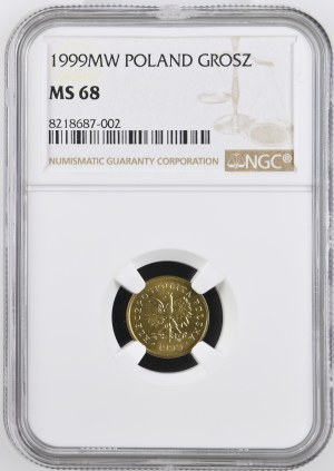 1 haléř 1999