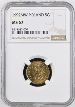 5 pencí 1992