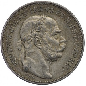 Węgry, Franciszek Józef I, 2 korony 1913 KB, Kremnica