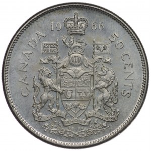 Canada, 50 cents 1966