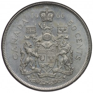 Kanada, 50 centů 1966
