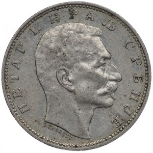 Serbia, 1 dinar 1912