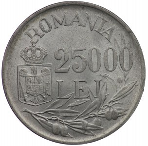 Romania, 25,000 lei 1946