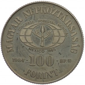 Węgry, 100 forint 1985