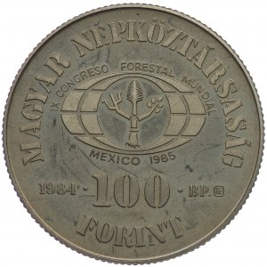 Maďarsko, 100 forintů 1985
