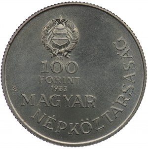 Maďarsko, 100 forintů 1985