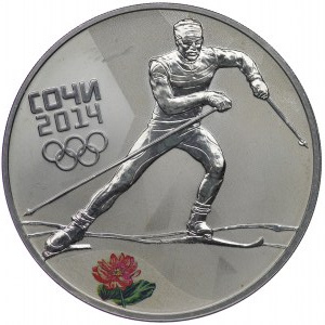 Russia, 3 rubles 2014
