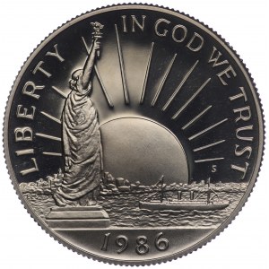 Stany Zjednoczone Ameryki (USA), half dollar 1986
