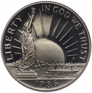 United States of America (USA), half dollar 1986