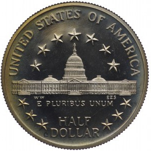 United States of America (USA), half dollar 1989