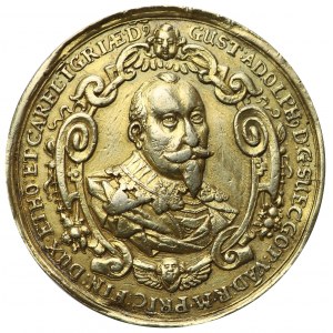 Szwecja, Gustaw II Adolf, medal z 1632 roku, Bitwa pod Lützen