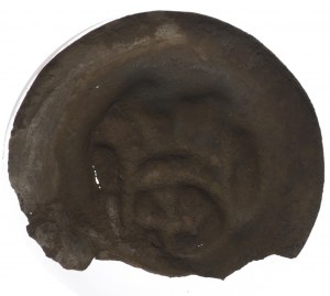 Teutonský řád, Brakteat ca. 1337-1345 - Koruna s křížem