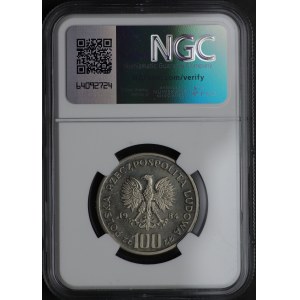 PRL, 100 złotych 1984, 40 lat PRL