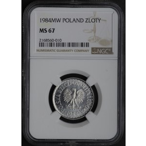 PRL, 1 złoty 1984