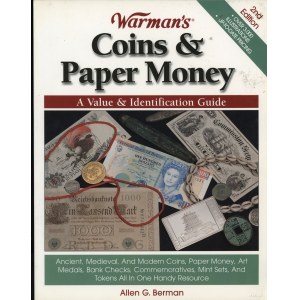 Berman Allen G. - Warman's Coins & Paper Money. A Value & Identification Guide, Iola 2002, 2. edycja, ISBN 0873493435