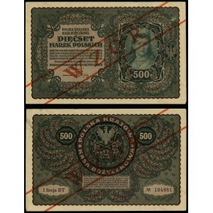Poland, 500 Polish marks, 23.08.1919
