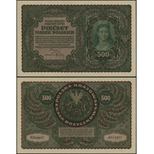 Pologne, 500 marks polonais, 23.08.1919