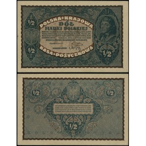 Pologne, 1/2 marque polonaise, 7.02.1920
