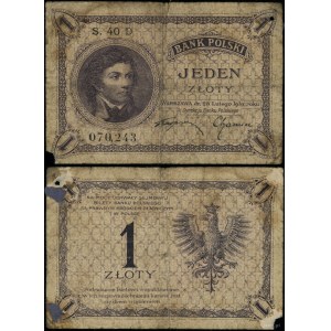 Poland, 1 zloty, 28.02.1919