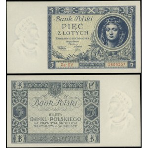 Pologne, 5 zloty, 2.01.1930