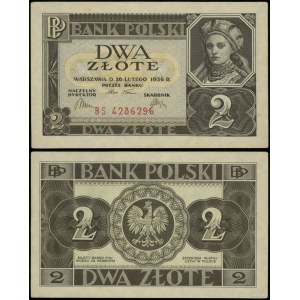 Pologne, 2 zlotys, 26.02.1936