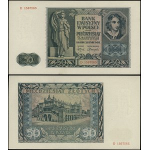 Pologne, 50 zloty, 1.08.1941