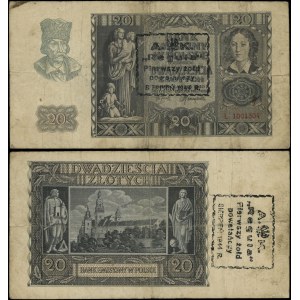Poland, 20 zloty, 1.03.1940