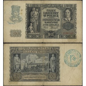Poland, 20 zloty, 1.03.1940