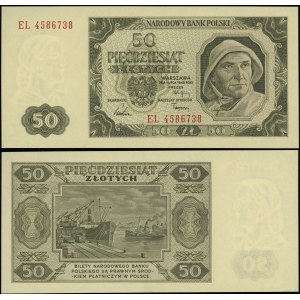 Pologne, 50 zloty, 1.07.1948